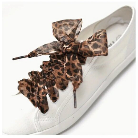 Accessories - UK style shoelaces - Leopard Print